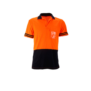 Fabricante al por mayor 100% poliéster barato seguridad reflectante camiseta - Product Image 3