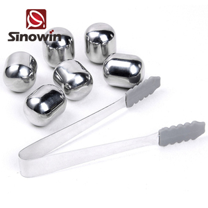 Gros Logo Gravé Whisky Dés En Acier Inoxydable Ice Cube pour le <span class=keywords><strong>Vin</strong></span> - Product Image 2