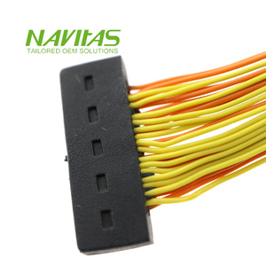 Arnés de cableado eléctrico de la casa del conector de la placa del tablero del PIN del OEM Hirose - Product Image 5
