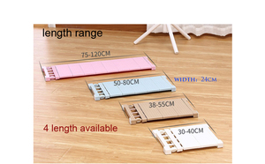 Regolabile Closet Organizer Bagagli Mensola A Parete Cucina Rack di Risparmio di Spazio <span class=keywords><strong>Armadio</strong></span> Decorativo Scaffali <span class=keywords><strong>Armadio</strong></span> Titolari - Product Image 3