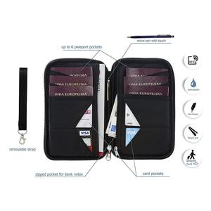 RFID Blocking <strong>Travel</strong> Wallet Family Passport <strong>Holder</strong>/<strong>Document</strong> Organiser Case - Product Image 4