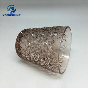 500 ml diamante palmatoria taza al por mayor, fabricación de velas de color tarro - Product Image 1