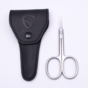 4 piezas de acero inoxidable belleza recorte aseo corte no deseado ceja barba nariz estilo de pelo pinzas tijeras conjunto - Product Image 6