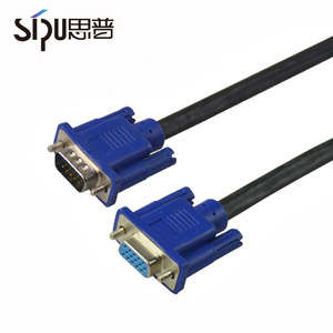 SIPU高速VGAからVGAケーブルさまざまな長さPVC同軸シールド付きPVCジャケット付きDisplayPortコンピュータオーディオビデオ用 - Product Image 6