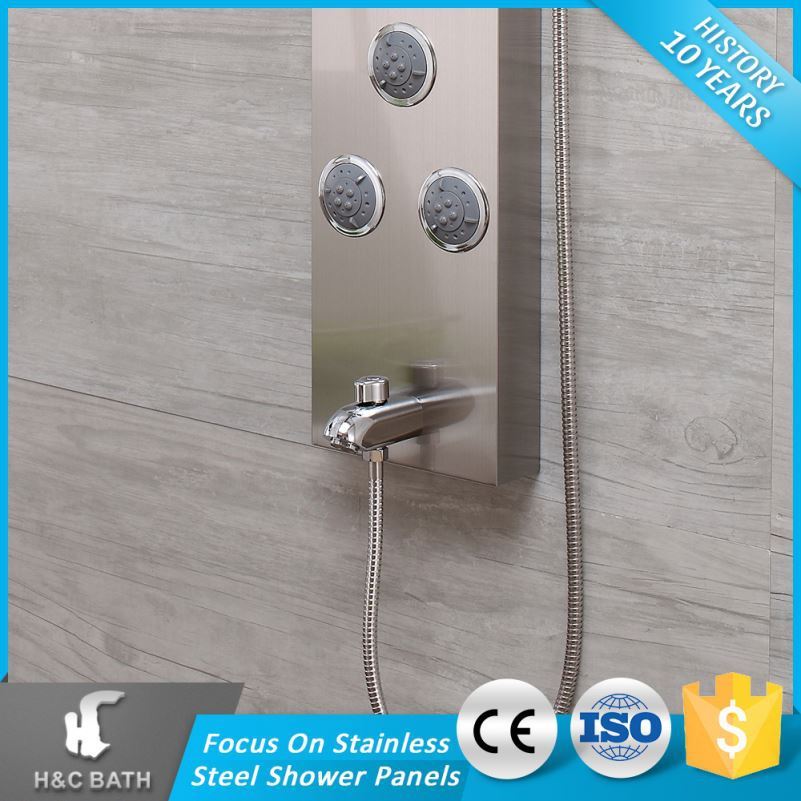 Avantage Prix Professionnel En Acier Inoxydable Colonne De Douche Avec Cascade