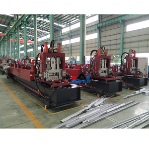 Thay Đổi Nhanh Chóng Với Điều Khiển PLC Thép CZ Purlin Roll Forming Machine - Product Image 5