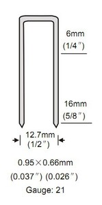 8016 d'ameublement Agrafeuse Pistolet Compresseur D'air Pistolet À Clous