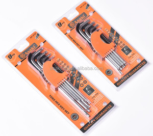 <strong>9pcs</strong> <strong>Torx</strong> Hex <strong>Key</strong> <strong>Set</strong> Wrench <strong>Set</strong> AK-0196 - Product Image 5
