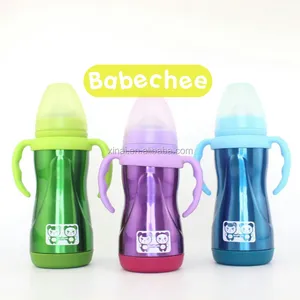 304 Stainless Steel Water Bottle With Handle Baby Water Bottle For Direct Drinking Baby Bottle