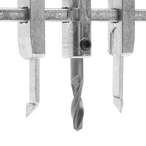 <strong>Adjustable</strong> 40-200mm Metal Wood Circle Hole Saw Drill <strong>Bit</strong> Cutter Kit DIY Tool