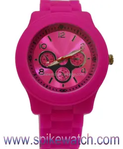 Популярные цветные кварцевые часы Vive