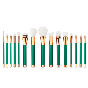 Venta al por mayor 15pcs cepillo de maquillaje clásico color de bambú chino cara maquillaje profesional pincel de maquillaje con - Product Image 2