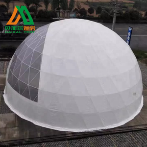 Tienda de cúpula geodésica para fiesta de juegos de lujo transparente insonorizada a la venta