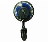 6 POUCES- -2 Vitesses-Inclinaison Réglable, Fonctionnement Silencieux À Clipser-Ventilateur avec 5.5 Pied Cordon et Acier Gril De Sécurité, Noir