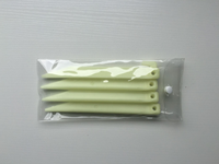 Khusus bercahaya ramah lingkungan plastik tenda pasak stakes camping nail untuk outdoor camping