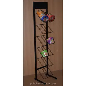 Thép Sắt Rod Khung Kệ Tùy Chỉnh Lịch Thi Đấu Thiết Kế Bán Lẻ Khuyến Mãi Dây Kim Loại Quà Tặng Hộp Thiếc Đóng Gói Bánh Quy Hiển Thị Đứng - Product Image 1