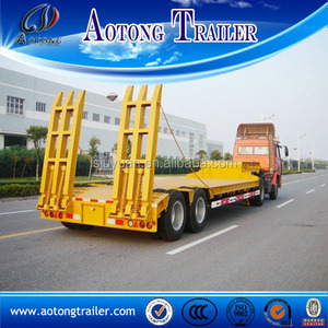 <span class=keywords><strong>Eje</strong></span> tri 50 toneladas volquete semirremolque para el transporte <span class=keywords><strong>de</strong></span> maquinaria pesada - Product Image 5