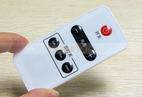 Control Remoto de Tamaño Mini Tarjeta, Control Remoto IR RF de 1-21 Teclas, Compatible con Personalización