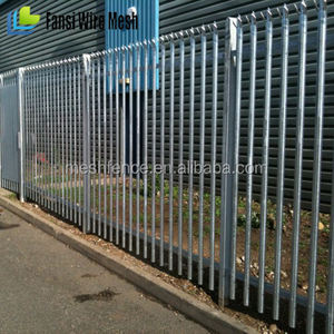 Clôture en fer forgé d'occasion à vendre / <span class=keywords><strong>Prix</strong></span> des lances en fer forgé / Clôture en fer <span class=keywords><strong>palissade</strong></span> - Product Image 6