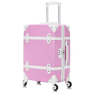 2019 Girls Pink Fashion Design Kids Luggage