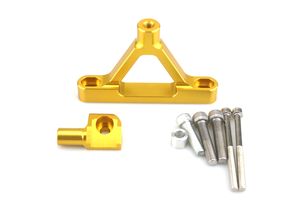 Motocicleta CNC estabilizador <span class=keywords><strong>amortiguador</strong></span> completo dirección soporte <span class=keywords><strong>de</strong></span> montaje para Kawasaki <span class=keywords><strong>ZX6R</strong></span> 2007, 2008 - Product Image 3