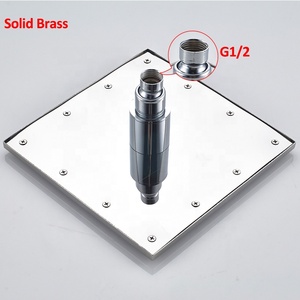 HA CONDOTTO LA Luce Rubinetti Termostatici <span class=keywords><strong>Doccia</strong></span> Colore Chang 16 ''Soffione <span class=keywords><strong>doccia</strong></span> Ruota Massaggi Spray Jets Miscelatore <span class=keywords><strong>Doccia</strong></span> con Doccetta - Product Image 5