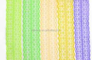 Nouveau design fleur coton indien guipure broderie dentelle - Product Image 4