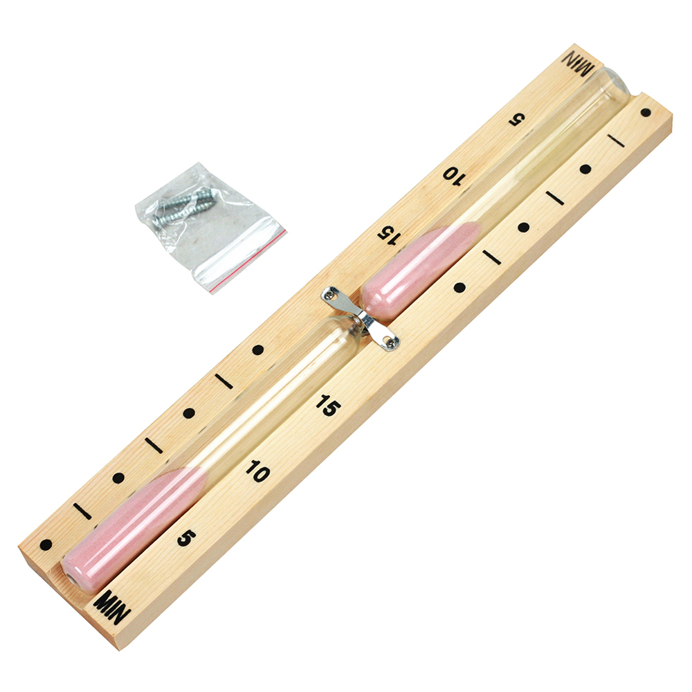 Haute Qualité 15 Minute Promotionnel Sablier Sable Minuterie