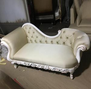 Chaise Longue di Design Vittoriano in Stile Italiano, Poltrona in Tessuto per Soggiorno BF05-151014-<span class=keywords><strong>18</strong></span> - Product Image 2