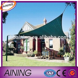 Hdpe dim. voiles d'ombrage/vert, ombre. voile/noir voile sun shade - Product Image 1