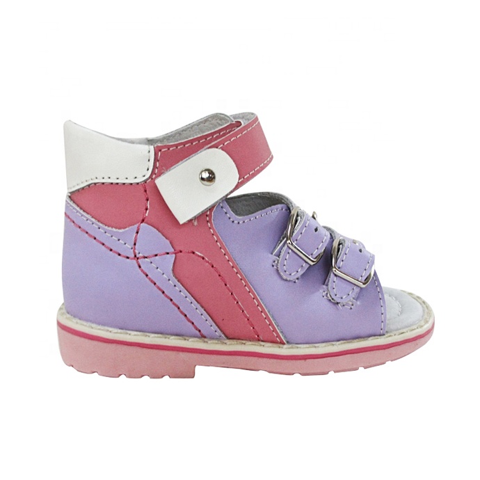 Ортопедическая обувь для детей, Клубные сандалии из натуральной кожи для лета, новая модель