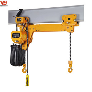 0,5 T 1 T 1,5 T 2 T 3 T 5 T 7,5 T 10 T trolley/haken typ elektrische kette hoist - Product Image 6