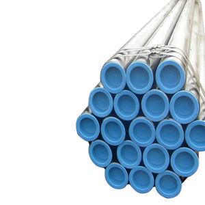 Astm a53 grade b ERW tuceria pipa jalur baja hitam galvanis untuk minyak gas API 2B - Product Image 3