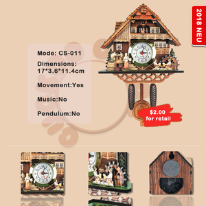 <span class=keywords><strong>Casa</strong></span> Chalet <span class=keywords><strong>reloj</strong></span> Cuco Bosque Negro - Product Image 4