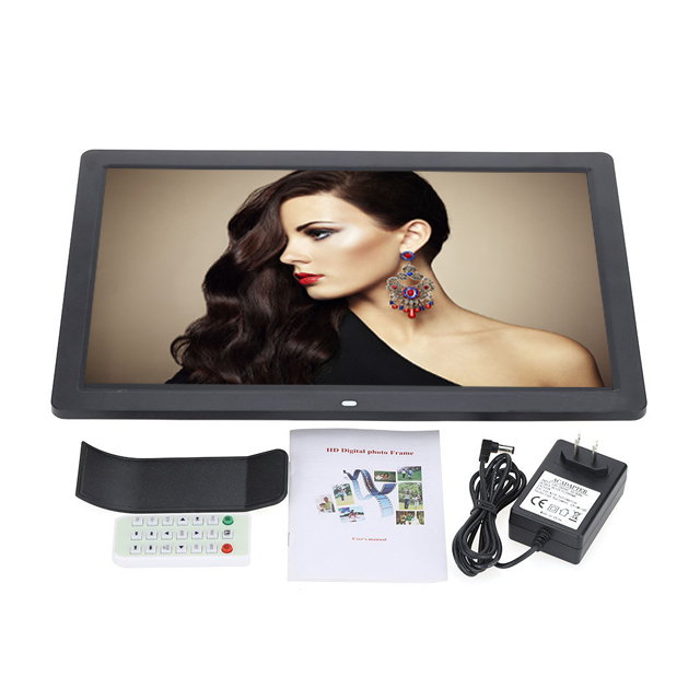 HD Full View 17 Inch Led Display Loop Video Lcd Advertising Screen 1440*900 Digital Photo Frame
