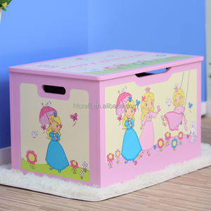 Meubles pour bébés et enfants PR216 New Princess Design Boîte de rangement en bois pour enfants - Product Image 2