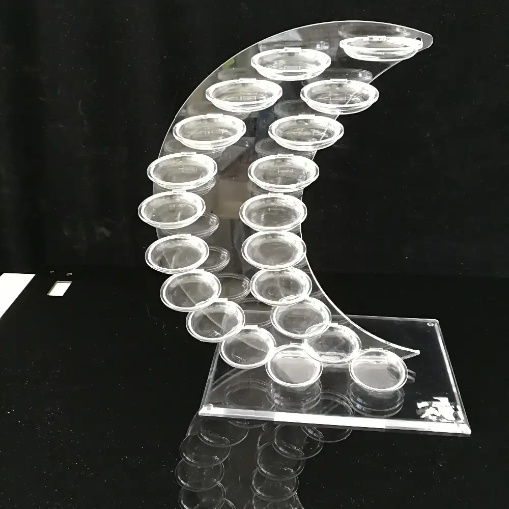 Creative פלסטיק קינוח מזנון מגדל stand עבור יום הולדת