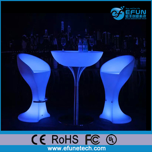 Batería operado iluminado <span class=keywords><strong>restaurante</strong></span> mesa de comedor, <span class=keywords><strong>tabla</strong></span> de <span class=keywords><strong>la</strong></span> barra de luz led de alto brillo - Product Image 3