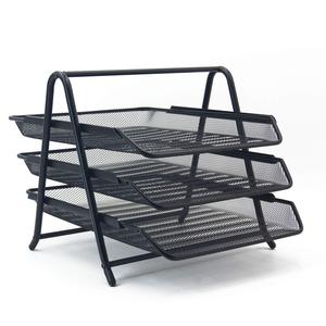 Best Selling Hot Wideny Powder Coated School Office Organizer Stationery Mesh Metal Wire Steel 5pcs File Tray <strong>Desk</strong> <strong>Set</strong> - Product Image 2