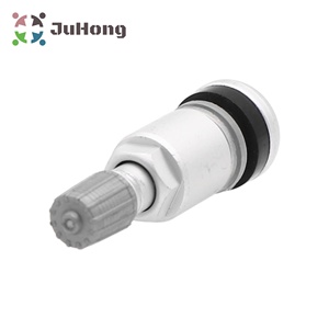 Vanne de <span class=keywords><strong>pneu</strong></span> en plastique anodisé, 1 pièce, MS525AL en aluminium, capuchon hexagonal en plastique adapté à la plupart des voitures, outils de réparation de pneus en alliage - Product Image 2