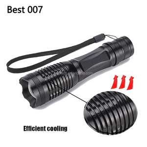 2017 hot <span class=keywords><strong>Cree</strong></span> <span class=keywords><strong>xml</strong></span> <span class=keywords><strong>T6</strong></span> antorcha 18650 aluminio <span class=keywords><strong>led</strong></span> linterna táctica recargable - Product Image 6