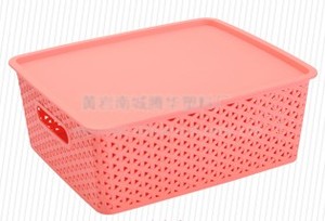Artículos <span class=keywords><strong>del</strong></span> hogar venta al por mayor ecológico 4.5L colorido caja de almacenamiento de plástico con tapa - Product Image 3
