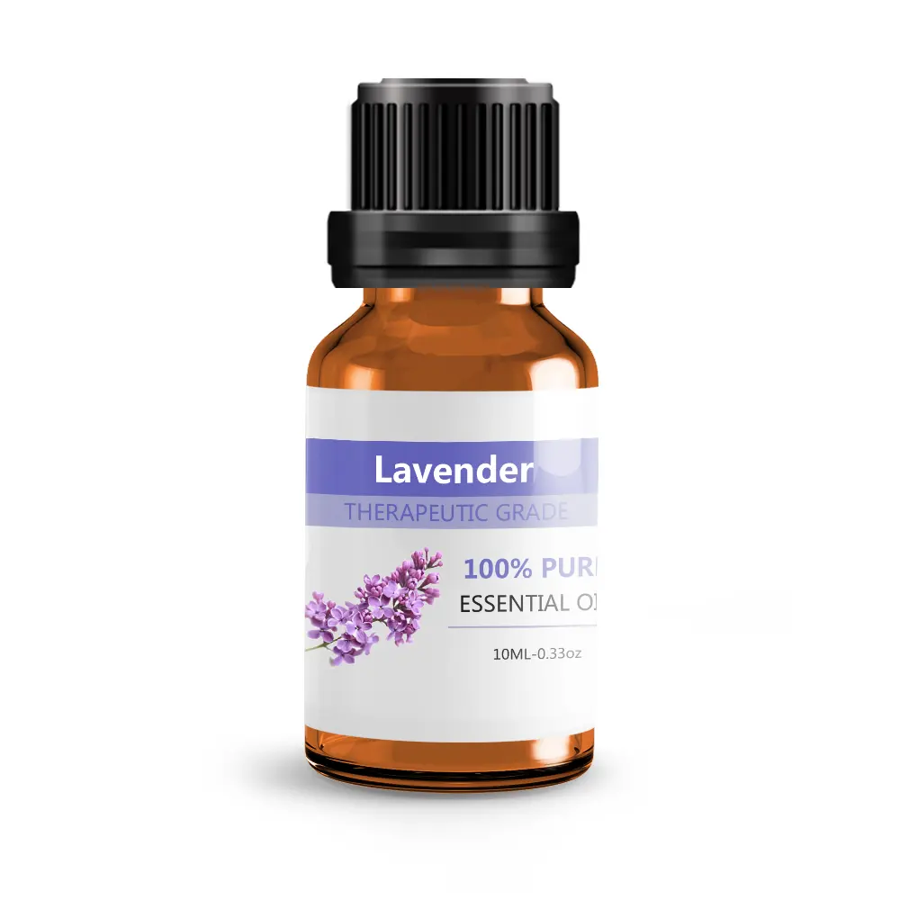 Olio essenziale di lavanda aromatico naturale di alta qualità da 10ml per la cura del corpo