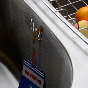 安価なワンピース台座コンポジットモダンサス304ステンレススチールキッチンシンクストレーナーストレッチフルーム - Product Image 6