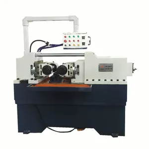 La máquina laminadora de roscas hidráulica de alta precisión más vendida, máquina automática para fabricar pernos de anclaje