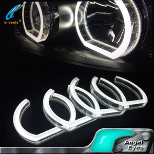 Lampu LED Angel Eyes <span class=keywords><strong>Halo</strong></span> Ring Multi-Warna Model DTM Horseshoe <span class=keywords><strong>SMD</strong></span> untuk BMW - Product Image 1