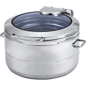 หม้อต้มซุปแบบเหนี่ยวนำระบบไฮดรอลิกสำหรับโรงแรมฝาครอบมองเห็นได้ทำจากแก้วแบบเต็มรูปแบบ - Product Image 1
