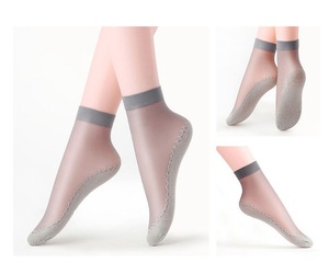 Chaussettes de bonneterie en Nylon pour femmes, bas noir en cristal, bon marché, nouvelle collection, - Product Image 6