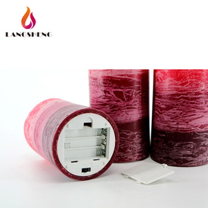 Vela LED sin llama personalizada para decoración del hogar, vela con temporizador certificado CE Rohs - Product Image 6