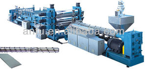 PVC / PP / <span class=keywords><strong>PET</strong></span> 루핑 시트 압출기, 골판지 시트 압출 기계 - Product Image 4